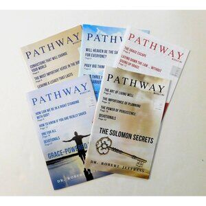 Pathway Magazine Set Of 5 By Dr Robert Jeffress PTV 2019 Softcover Set #6